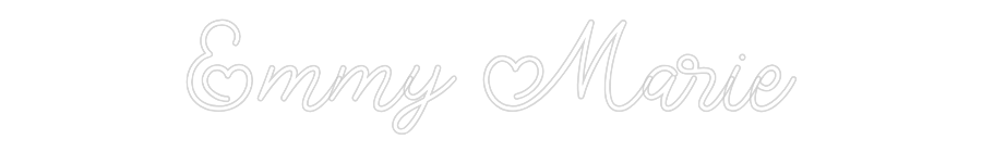 CN LED NEON: Emmy Marie