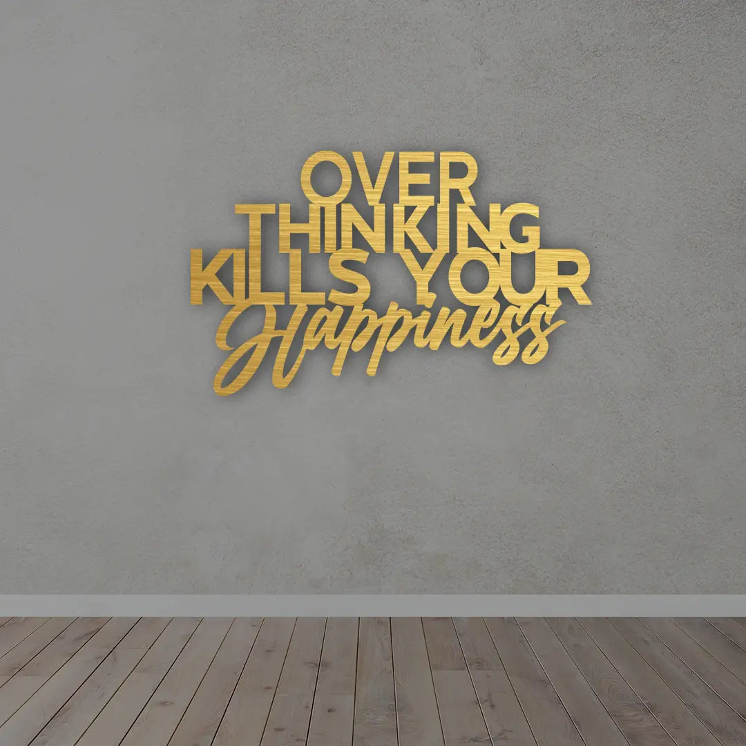 Metal Quote For Wall