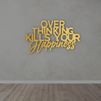 Metal Quote For Wall