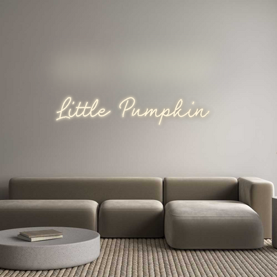 CN LED NEON: Little Pumpkin