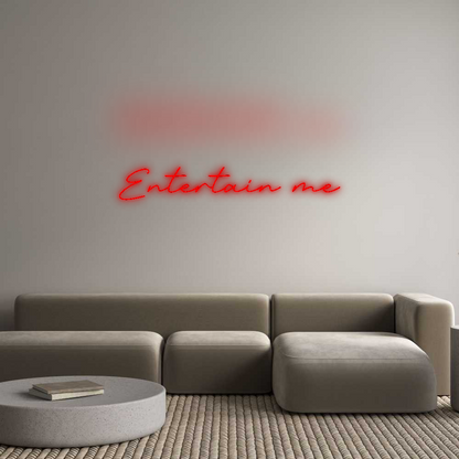 CN LED NEON: Entertain me
