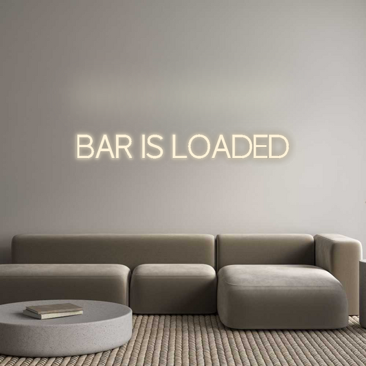 CN LED NEON: BAR IS LOADED