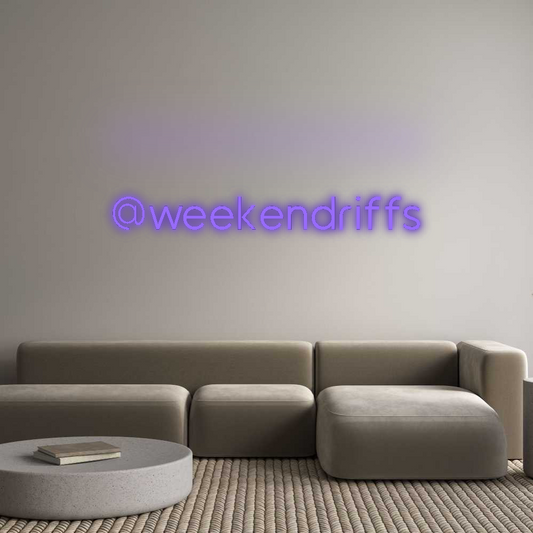 CN LED NEON: @weekendriffs