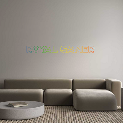CN LED NEON: Royal Gamer
