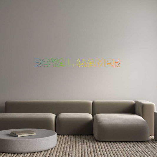 CN LED NEON: Royal Gamer