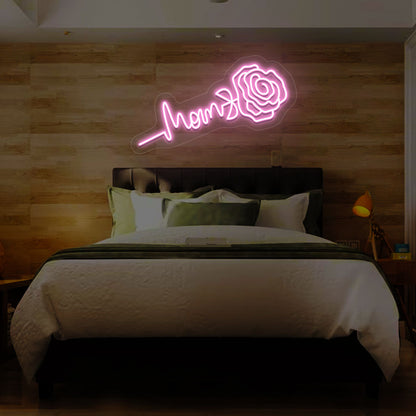 Mom Text Neon Sign | CNUS011624