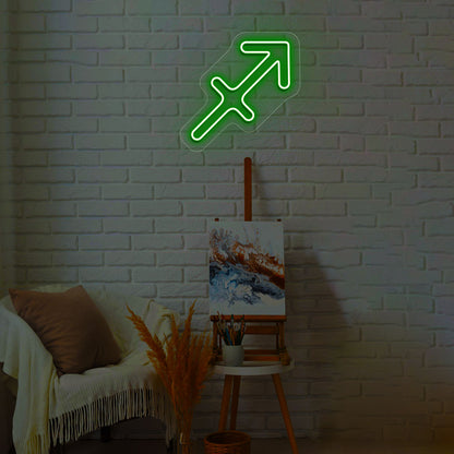 Sagittarius Zodiac Neon Sign | CNUS013522 | Green