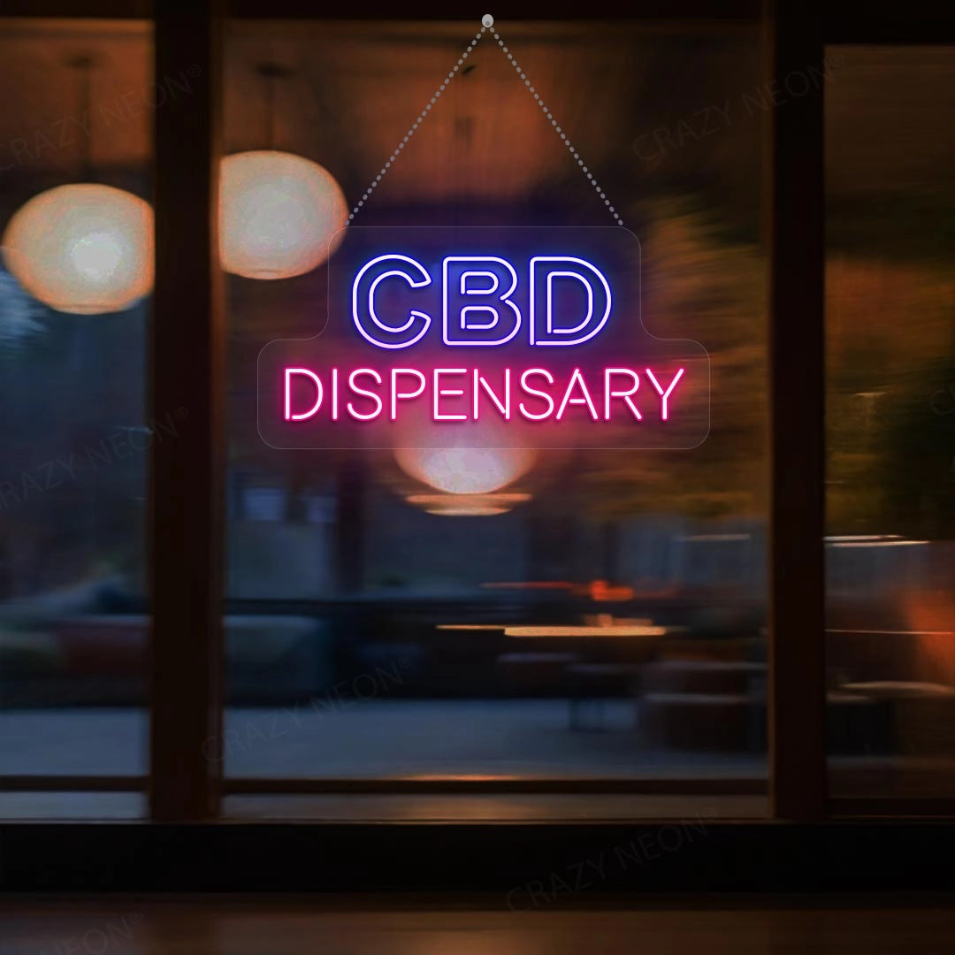 CBD Dispensary Neon Sign