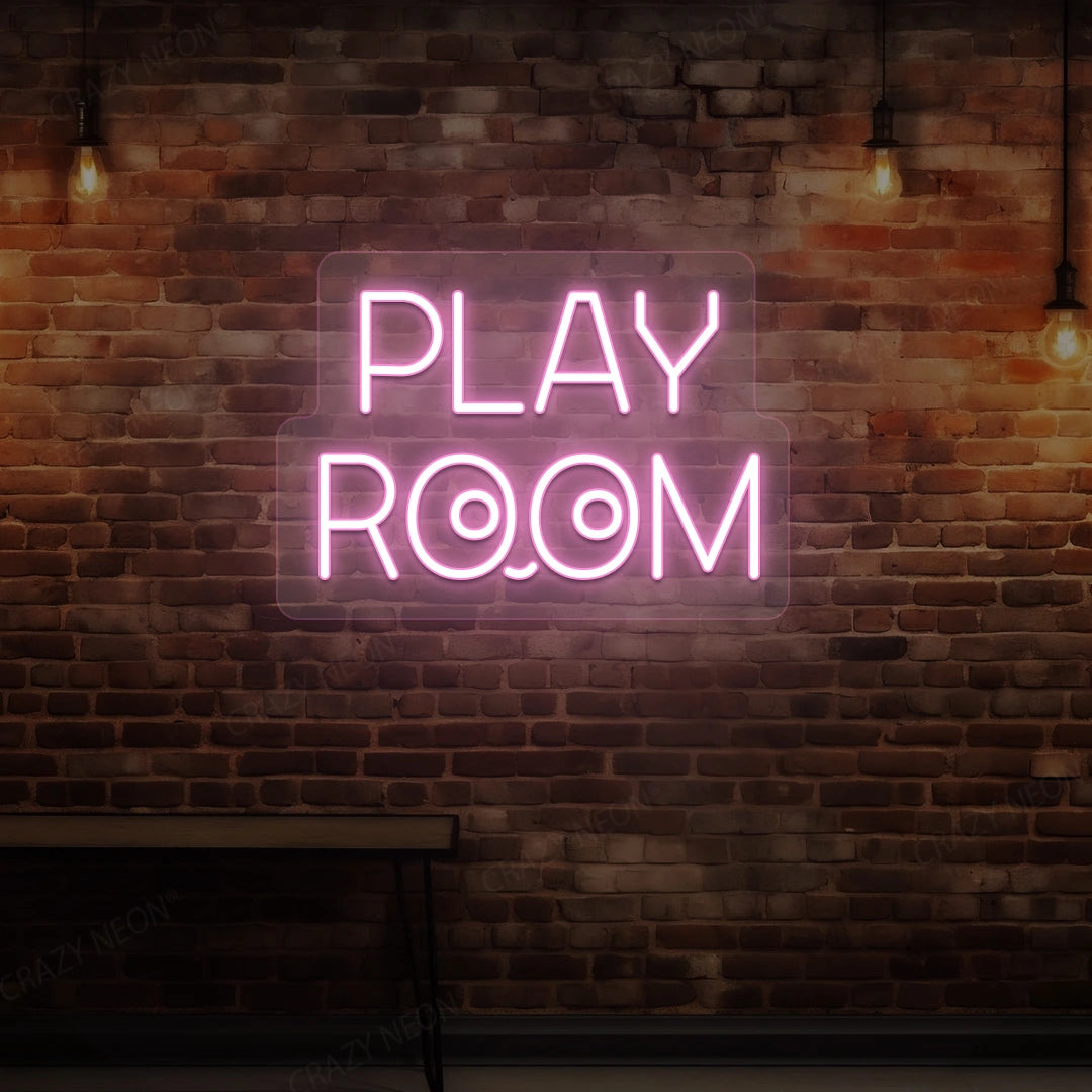 Play Room Eyes Neon Sign | Pink