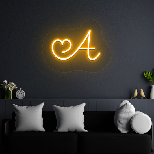 Personalized Letter Neon Sign