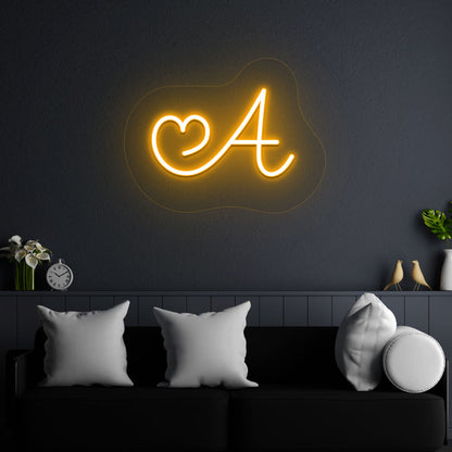 Personalized Custom Letter Neon Sign