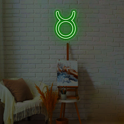 Taurus Zodiac Neon Sign | CNUS013362 | Green