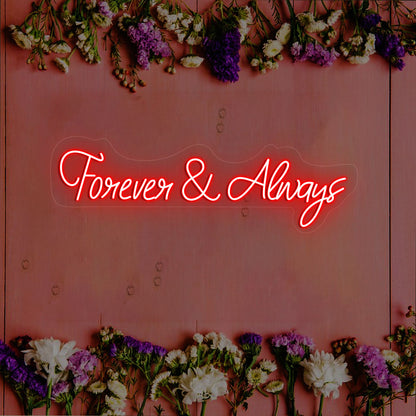 Forever & Always Sign