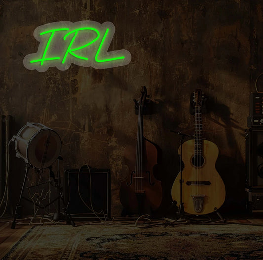 IRL Neon Sign | Green
