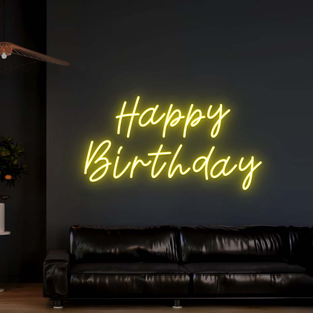Happy Birthday Neon Sign | CNUS000020