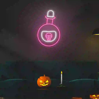Poison Potion Neon Sign | Pink