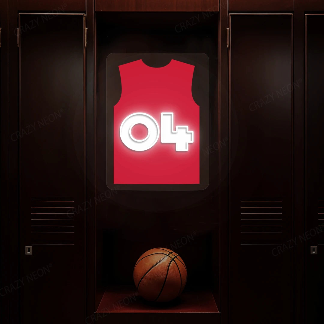 Portland Thybulle 04 Jersey Basketball Neon Artwork