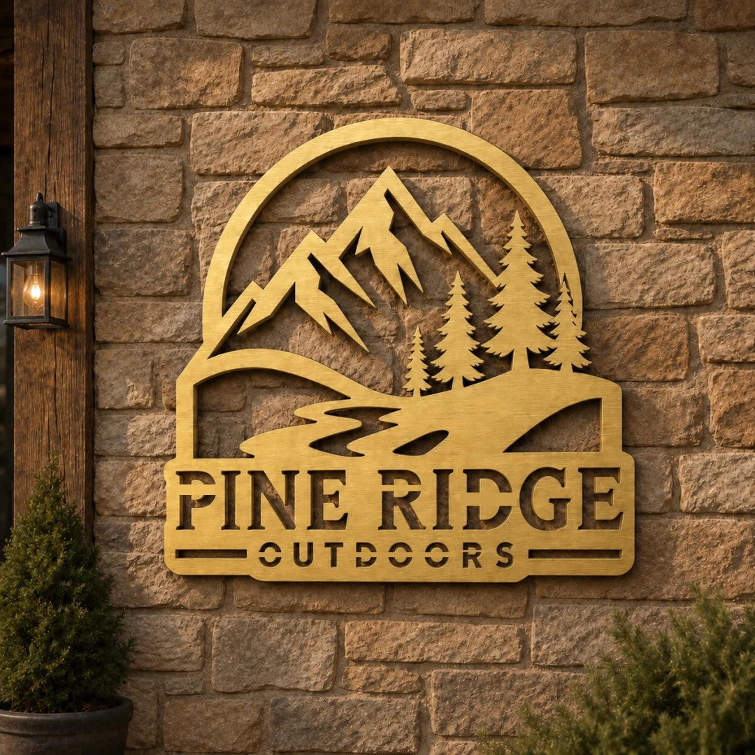 Custom Metal Logo Sign