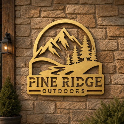 Custom Metal Logo Sign