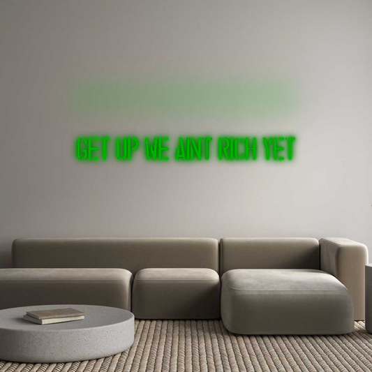 CN LED NEON: Get Up We Ain...