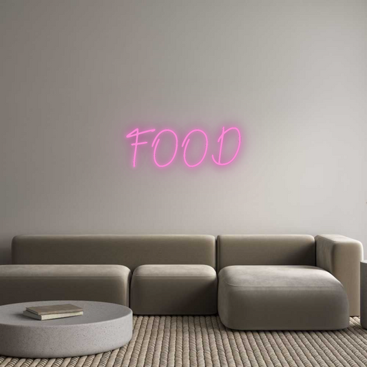 CN LED NEON: FOOD