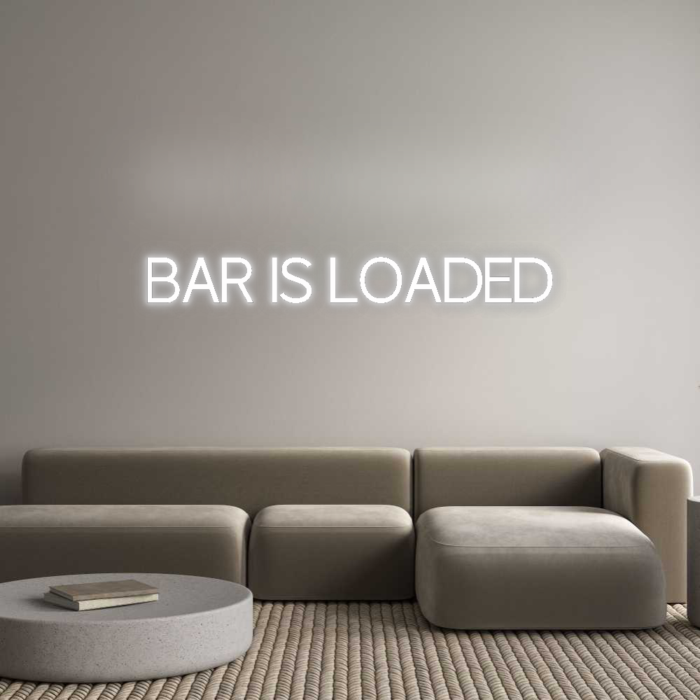 CN LED NEON: BAR IS LOADED