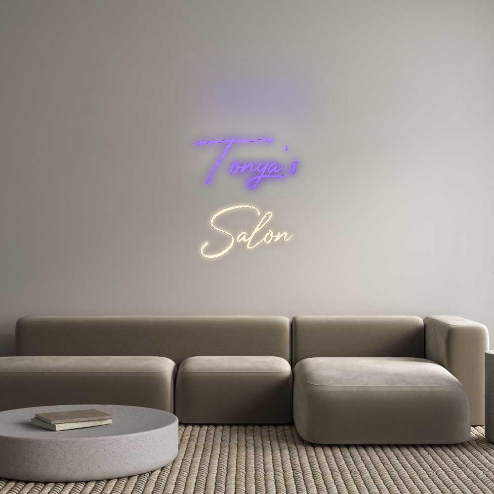 CN LED NEON: Tonya’s
Salon