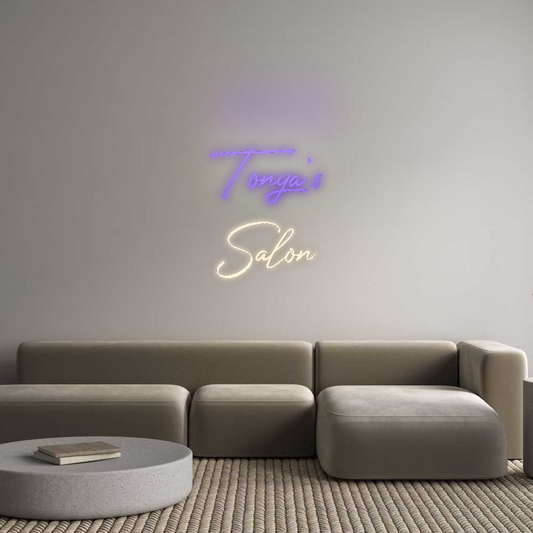 CN LED NEON: Tonya’s
Salon