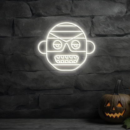 Mummy Frank Neon Sign | Warmwhite