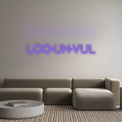 CN LED NEON: Loo-uh-vul