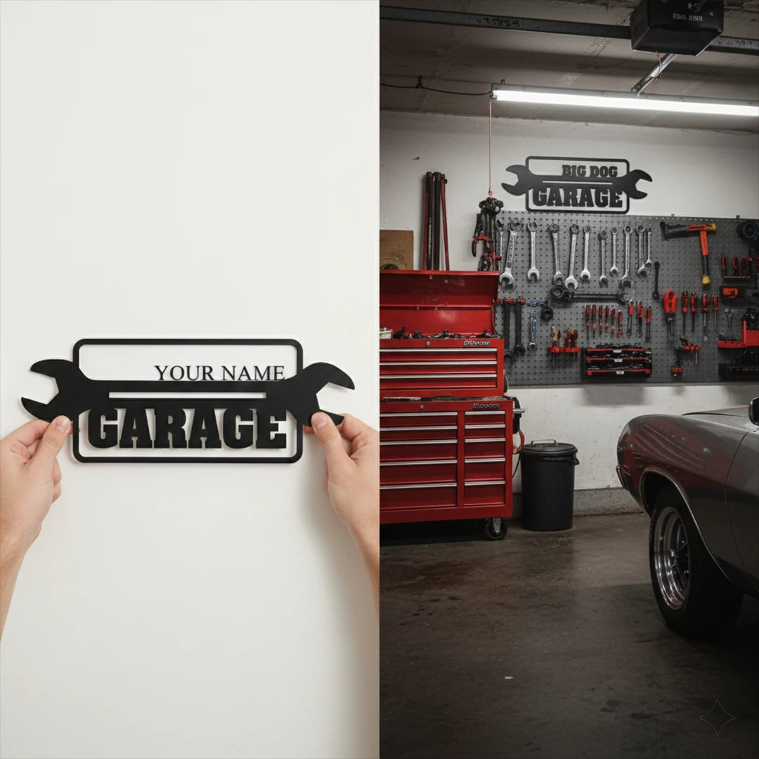 Custom Metal Signs Garage