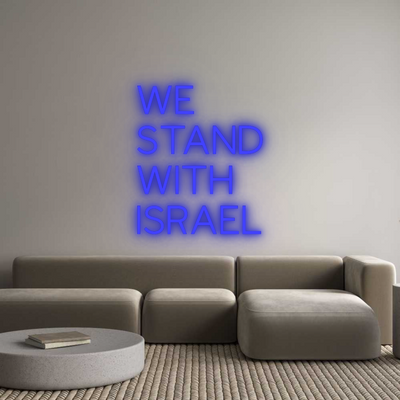 CN LED NEON: WE 
STAND
W...