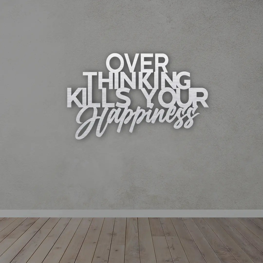 Metal Quote For Wall