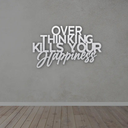 Metal Quote For Wall