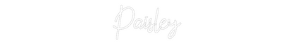 CN LED NEON: Paisley