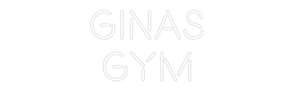 CN LED NEON: Ginas
Gym