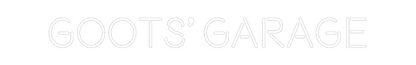 CN LED NEON: Goots’ Garage