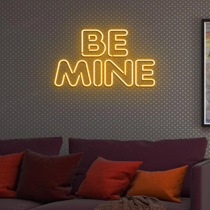 Be Mine Sign Valentine Led Neon Sign