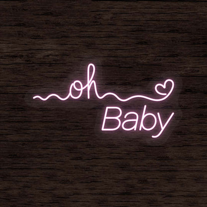 Oh Baby Neon Sign | CNUS000164