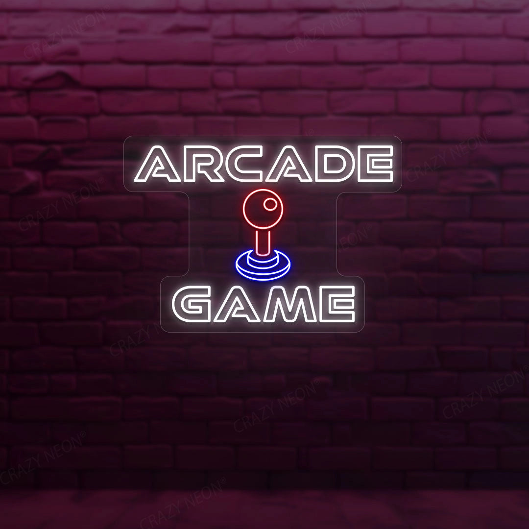 Arcade Game Neon Sign