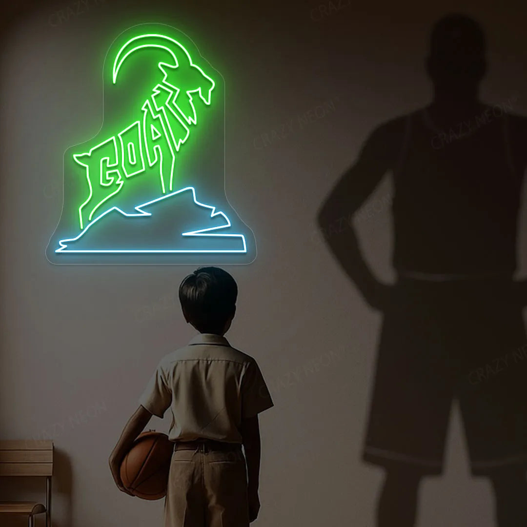 GOAT Neon Sign | Green