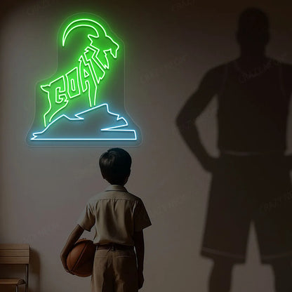 GOAT Neon Sign | Green
