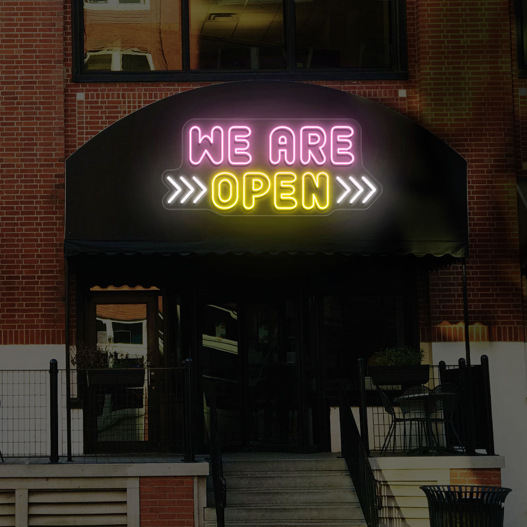 We Are Open Neon Sign | CNUS000275