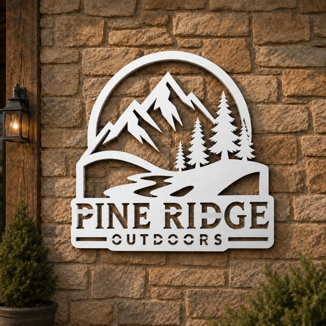 Custom Metal Logo Sign