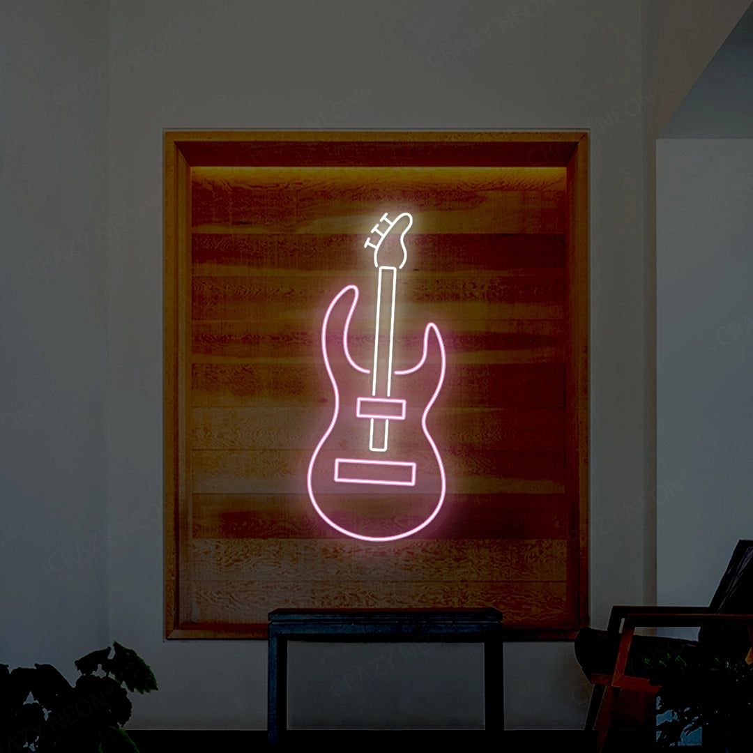 Guitar Neon Sign