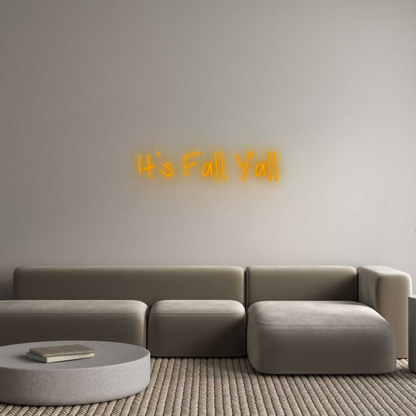 CN LED NEON: It's Fall Y'all