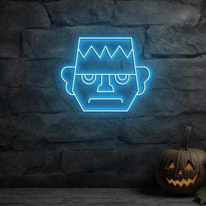 Frankenstein Neon Sign | Iceblue