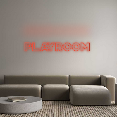 CN LED NEON: Playroom