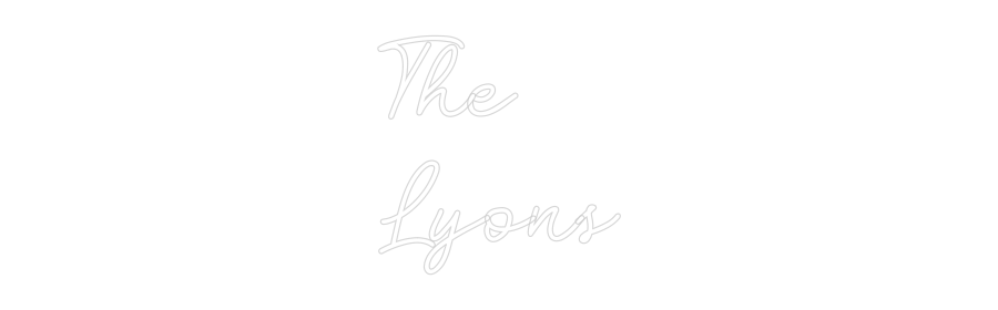 CN LED NEON: The 
Lyons