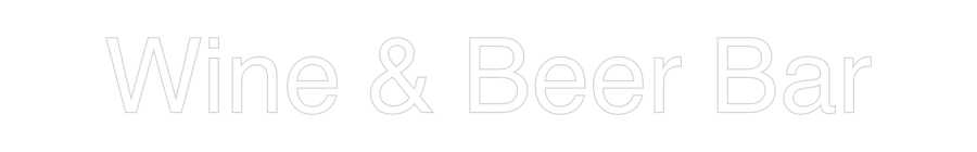 CN LED NEON: Wine & Beer Bar